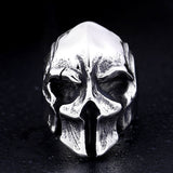 Gothic Warrior Skull Mask Ring