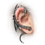 Gothic Dragon Earrings