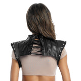 Short Gothic Shoulder Chest Harness