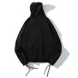 Punk Graphic Zipper Closure Unisex Hoodie