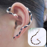 Red Eyes Snake Shape Earring