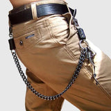 Hip Hop Punk Horns Wallet Chain