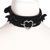 Women Goth Bat Wings Choker