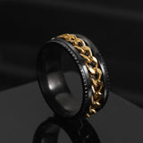 Gothic Punk Stainless Steel Beer Opener Ring