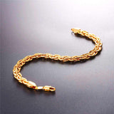 Men Link Chain Bracelet