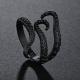 Gothic Hand Skeleton Ring