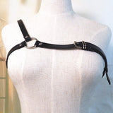 Gothic Mens Body Chest Buckle Harness