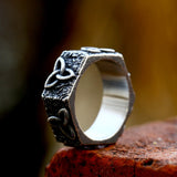 Men Fashion Punk Hip Hop Square Ring