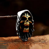 Grim Reaper Skull Pendant Skull Necklace