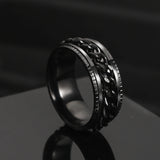 Gothic Punk Stainless Steel Beer Opener Ring