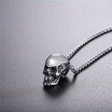 Gothic Skeleton Men Necklace