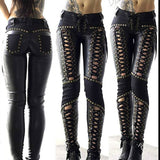 Gothic Punk Rock Women's Pants