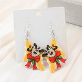 Creative Christmas Drop Earrings