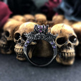 Aesthetic Black Witcher Goth Finger Ring