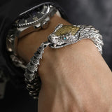 Gothic Dragon Men Bracelet