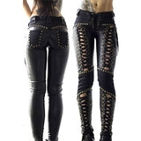 Gothic Punk Rock Women's Pants