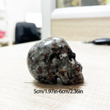 Skull Flame Healing Stone