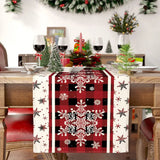 Linen Christmas Table Runner