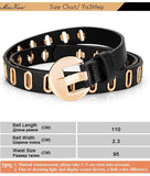 Adjustable Hole Grunge Punk  Belts