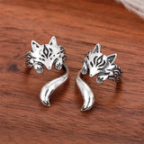 Trendy Fox Shape Clip Earrings