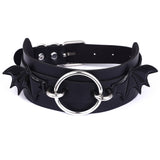 Women Goth Bat Wings Choker