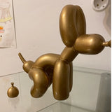 Balloon Dog Doggy Poo Statue