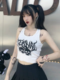 Harajuku Punk Goth Sexy Crop Top