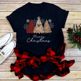 Women's Merry Christmas Graphic T-Shirt