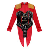 Women Circus Ringmaster Halloween Cosplay Costume