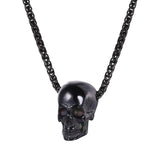 Gothic Skeleton Men Necklace