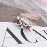 Gothic Charm Vintage Silver Ring