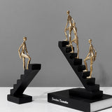 Figure Statue Bookshelf Decor