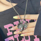 Punk Fallen Angel Necklace