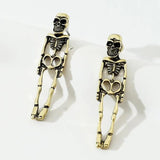 Skeleton Drop Earrings