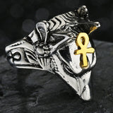 Gothic Hand Skeleton Ring