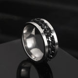 Gothic Punk Stainless Steel Beer Opener Ring