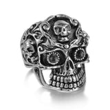 Gothic Hand Skeleton Ring