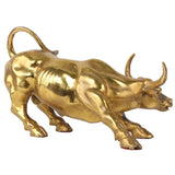 Copper Cow Statue Ornament