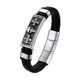 Men's Biker Leather Bracelet