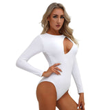 Chest Pads Cutout One-piece Swimsuit