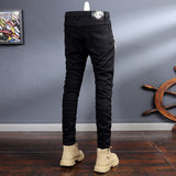 Gothic Streetwear Slim Fit Jeans