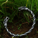 Gothic Wolf Head Adjustable Bracelet