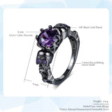 Retro Punk Skull Gothic Ring