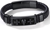 Men's Biker Leather Bracelet