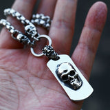 Stainless Steel Skull Men Necklace