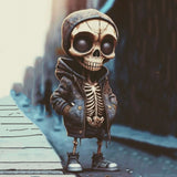 Halloween Cool Skeleton Figurine