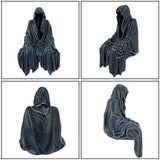 Black Grim Reaper Statue