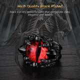 Gothic Dragon Claw Devil Eye Men Ring