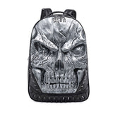 Men Steampunk Skull Gothic Travel Backpack