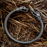 Gothic Wolf Head Adjustable Bracelet